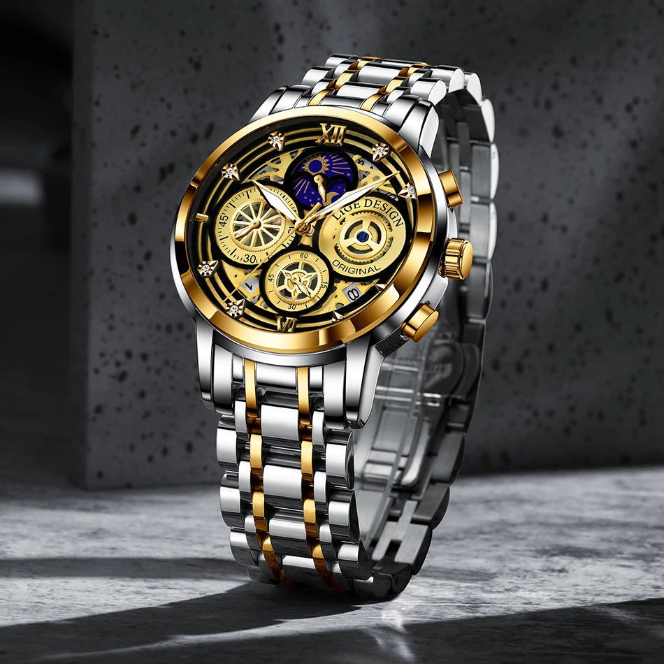 LIGE - Men's Luxury Watch